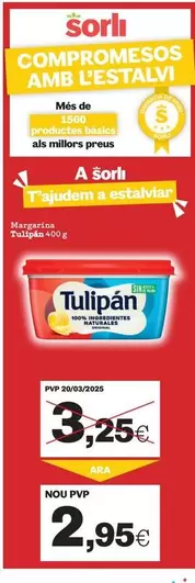 Tulipán - Margarina