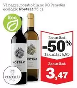 Nostrat - Vi Negre, Rosat O Blanc Do Penedès Ecologic