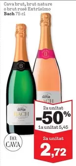 Bach - Cava Brut, Brut Nature O Brut Rosé Extrísimo