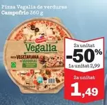 Campofrío - Pizza Vegalia De Verdures