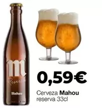 Mahou - Cerveza Reserva