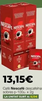 Nescafé - Café Descafeinado