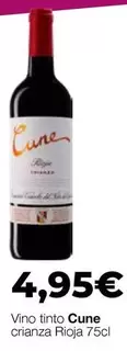 Cune - Vino Tinto Crianza Rioja