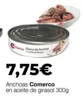 Comerco - Anchoas En Aceite De Girasol