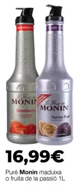 Monin - Pure Maduixa O Fruita De La Passio
