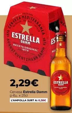 Estrella Damm - Cervesa