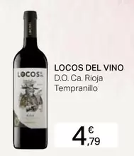 Locos Del Vino D.O. Ca. Rioja Tempranilo