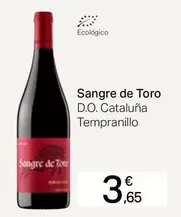 Sangre De Toro - D.O. Cataluña Tempranillo