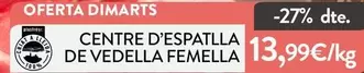 Centre D'espatlla De Vedella Femella