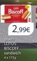 Lotus - Gelats Biscoff Sandwich