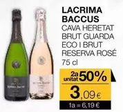 Lacrima Baccus - Cava Heretat Brut Guarda Eco I Brut Reserva Rosé