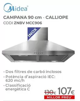 Midea - Campana 90 Cm -CALLIOPE CODI ZNBV MCC906