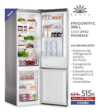 Sistema - Frigorífico 366 L