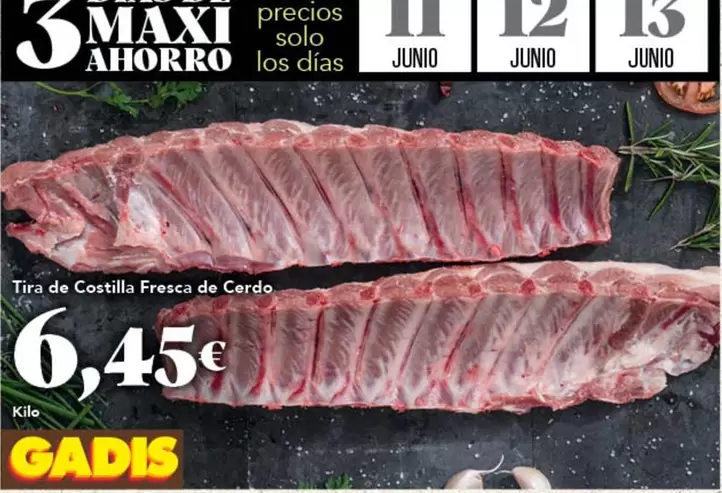 Solo - Tira De Costilla Fresca De Cerdo