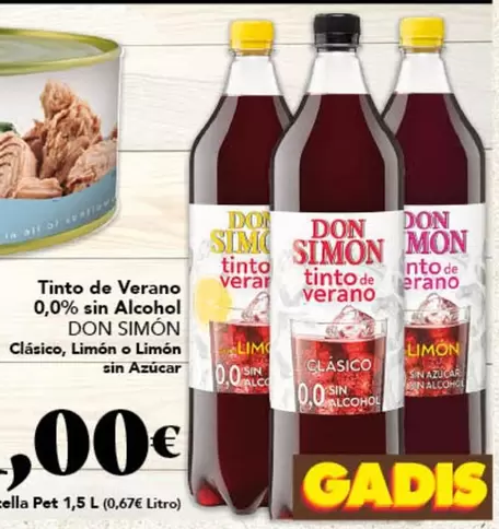 Don Simón - Tinto De Verano 0,0% Sin Alcohol