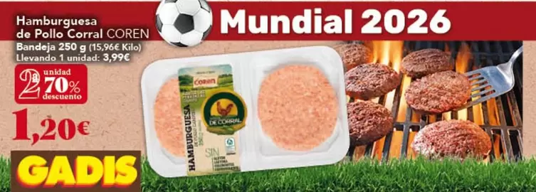 Coren - Hamburguesa De Pollo