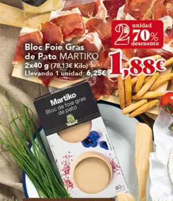 Martiko - Bloc Foie Gras De Pato