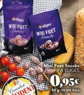 Ifa Eliges - Mini Fuet Snacks