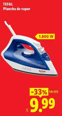 Tefal - Plancha De Vapor