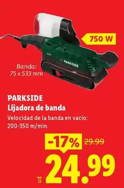 Parkside - Lijadora De Banda