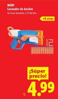 Nerf - Lanzador De Dardos
