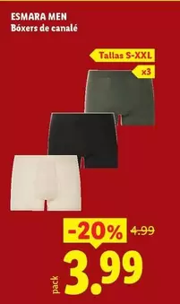 Esmara - Men Boxers De Canalé