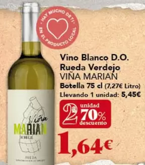 Viña Marian - Vino Blanco D.o. Rueda Verdejo