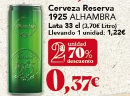 Alhambra - Cerveza Reserva 1925