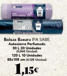 ifa sabe - Bolsas Basura