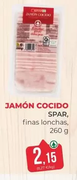 Spar - Jamón Cocido
