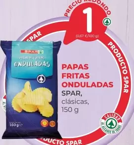 Spar - Papas Fritas Onduladas