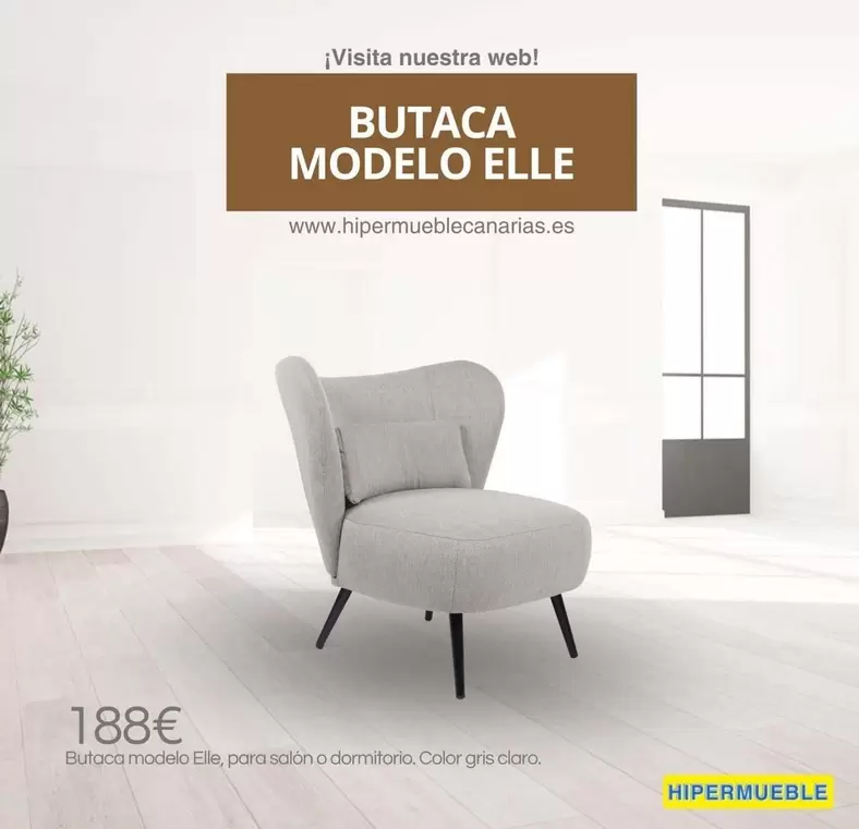 Claro - Butaca Modelo Elie