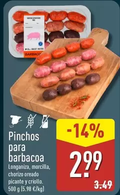 Pinchos Para Barbacoa