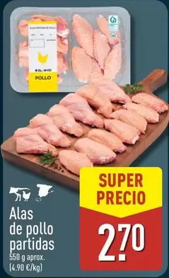 Alas De Pollo Partidas