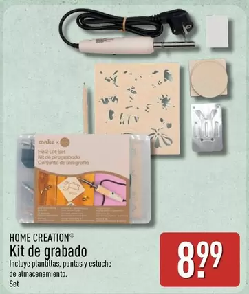 Home Creation - Kit De Grabado