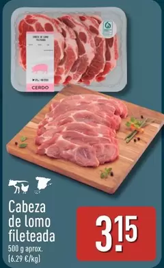 Cabeza De Lomo Fileteada