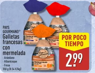 Pays Gourmand - Galletas Francesas Con Mermelada
