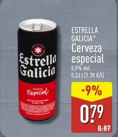 Estrella Galicia - Cerveza Especial