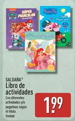 Saldana - Libro De Actividades