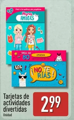 Tarjetas De Actividades Divertidas