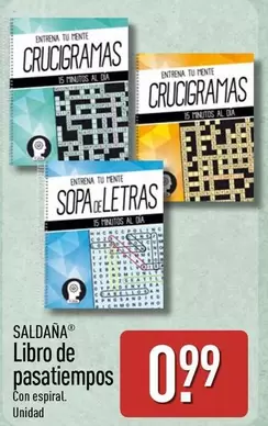 Saldana - Libro De Pasatiempos