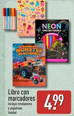 Libro Con Marcadores