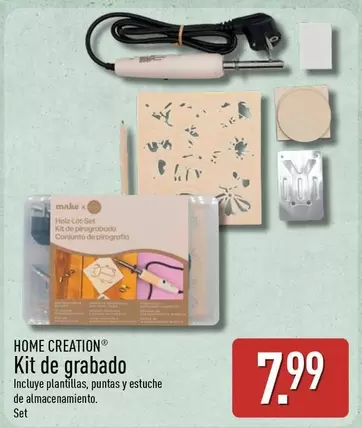 Home Creation - Kit De Grabado