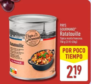 Pays Gourmand - Ratatouille