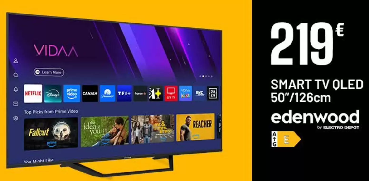 Prime - Smart Tv Oled 50"/126cm