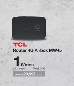 Tcl - Router 4G Airbox MW45