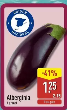 Aldi - Albergínia A Granel