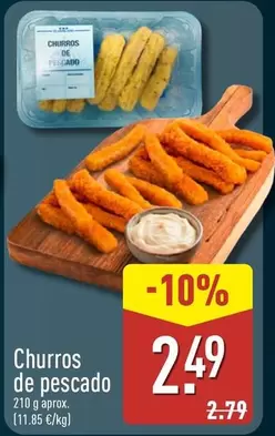 Churros De Pescado
