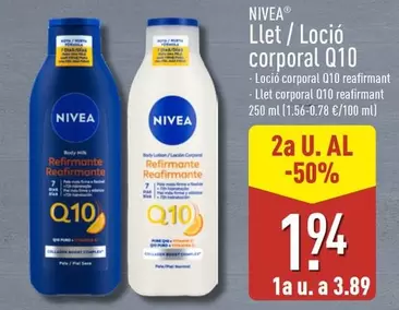 Nivea - Llet/Locio Corporal Q10