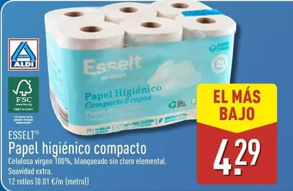 Esselt - Papel Higienico Compacto